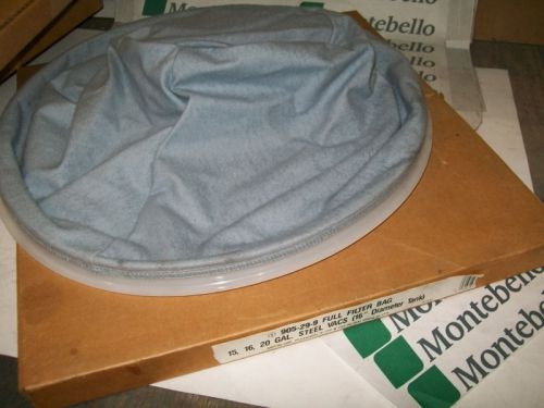 Shop Vac Filter Bag 905-29-9 905299 Polyester 16&#034; Tank