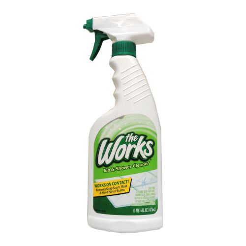 The Works Tub &amp; Shower Cleaner 16 oz Case of 12