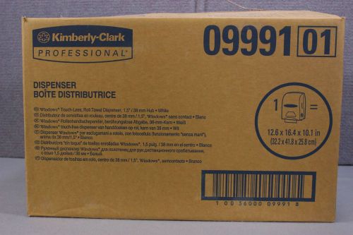 Kimberly Clark Professional White Roll Towel Dispenser - 12.6x16.4x10.1in