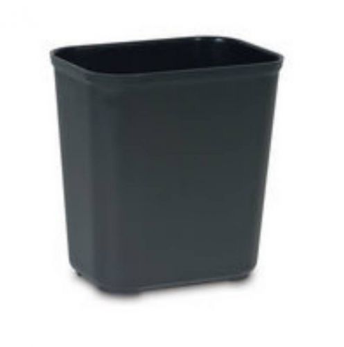 RUBBERMAID COMMERCIAL 28 QT FIRE PROOF RESISTANT WASTEBASKET BLACK 2543