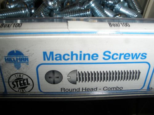 3/8-16 X 1-1/4&#034; Round head slotted phillips machine screws zinc (44) pcs.  3/8&#034;