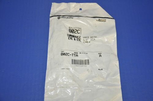 Allen bradley 802c-tta series a, turnbuckle eye &amp; eye (used w/ 1/8&#034; dia cable) for sale