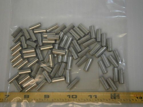 Raf 1130-8-b-5 brass 1/4 female standoff round spacer zinc 5/8 lot of 75 #499 for sale