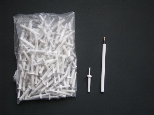 100 plastic rivets - easy installation(no rivet gun) - 1/4&#034; x 1 1/2&#034; mushroom for sale