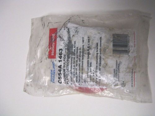 Honeywell C554A1463 Cadmium Sulfide Flame Detector - Brand NEW