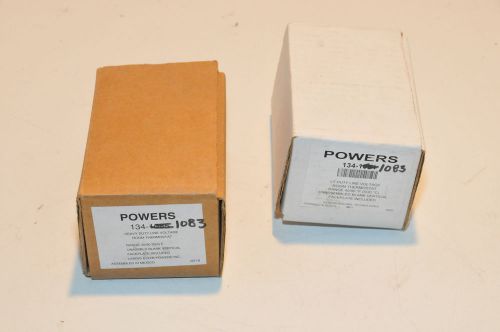 2x Powers-Siemens Bldg Tech 134-1083 Thermostat  NEW!   $100