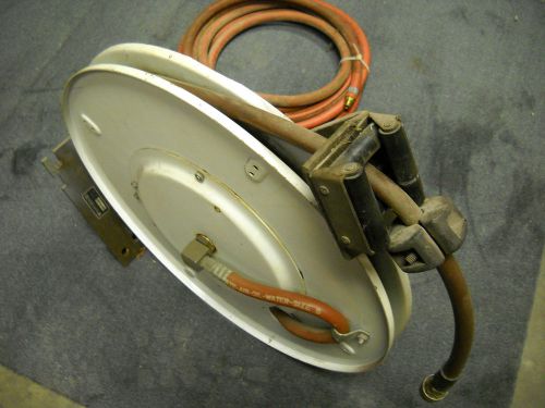 ALEMITE / STEWART WARNER 321800 RETRACTABLE PNEUMATIC HOSE REEL NICE