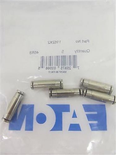 Eaton, 1162X2, 1/8&#034; Tube OD Unions - 5 each