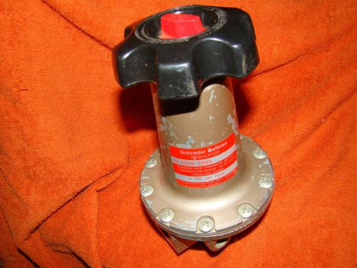 Schrader Bellows 3566-2200 Pressure Regulator 1 in inlet &amp; outlet  5 to 125 psig