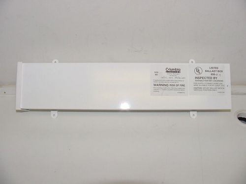 Columbia Lighting Ballast Box 896-J Triad B259IUNVHP-A F96T8 White 23&#034; x 5&#034; NEW