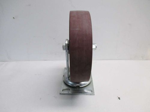 NEW ALBION L-62 8X2IN SWIVEL 4-BOLT CASTER WHEEL D434443