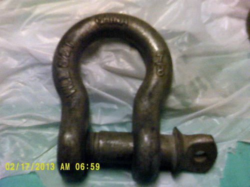 Shackle wll  7/8 , lift, tow, hoist, rigging  6 1/2 ton @ friendlyrichardsgoods for sale