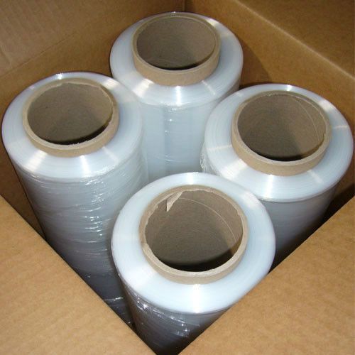 Pallet Wrap Stretch Film Hand Wrap 18&#034; x 1500&#039;  4 Rolls/Case 80 ga.