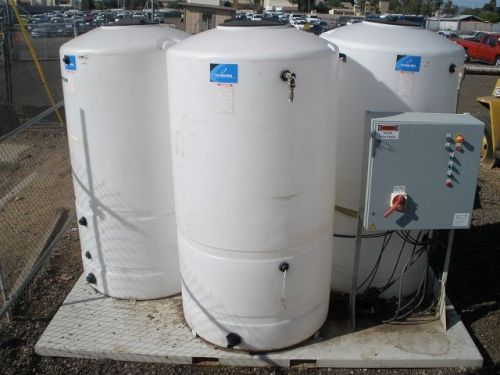 550 GALLON CLOSED TOP POLYETHLENE (POLY) TANK