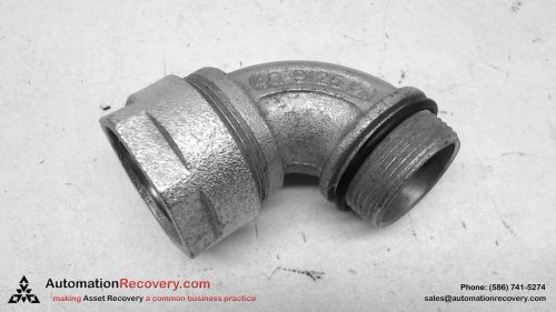 GEDNEY 4Q-9125 90 DEG. FITTING SEALTITE 1-1/4&#034;, NEW*