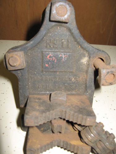 Vintage erie tool works no 11 chain vise for sale