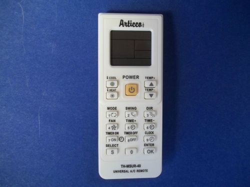 A/C REMOTE CONTROL / UNIVERSAL FOR MINI SPLIT, WINDOW UNITS.