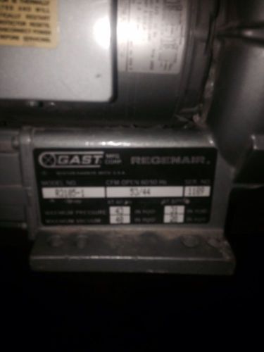 R3105-1 gast regenair blower for sale