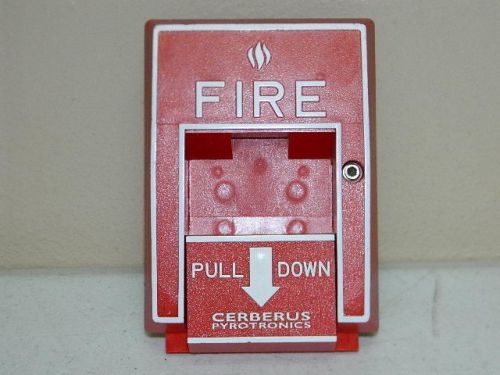 Siemens cerberus pyrotronics msi10b msi-10b manual fire alarm pull station for sale