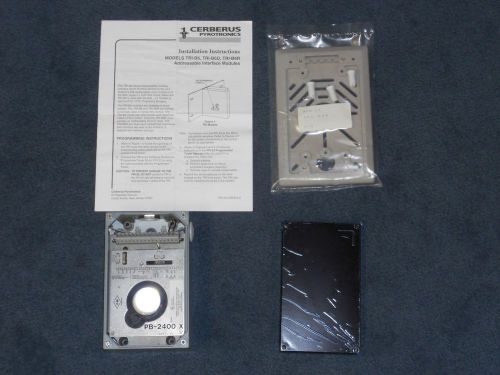 Cerberus pyrotronics linear beam smoke detector model pb-2400 x for sale