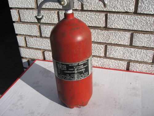 Vintage  FLAG  Fire Extinguisher 16&#034; Tall  Flag Fire Equipment