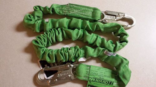 Lanyard / MILLER 216M/6FTGN 6 Ft Green Manyard II Shock-Absorbing Lanyard - NEW