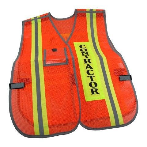 Contractor safety vest for sale