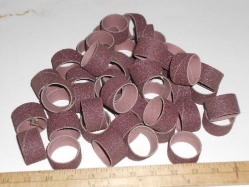 3M EVENRUN SANDING BANDS 1&#034;WX1-1/2&#034;DIA 60-GRIT 46PCS