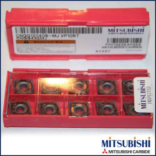 CNGG 432 MJ VP10RT MITSUBISHI *** 10 INSERTS *** FACTORY PACK ***