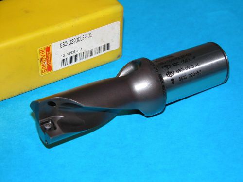 NEW SANDVIK CoroDrill 29mm Indexable Drill 880-D2900L32-02