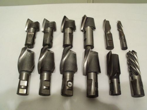 BUNDLED LOT OF DRILL BITS BRUBAKER WOODSON INTERNATIONAL THURCO