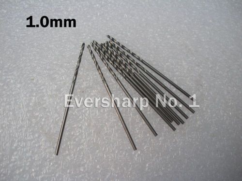 New 10pcs Solid Carbide Straight Shank Twist Drills Dia 1.0mm