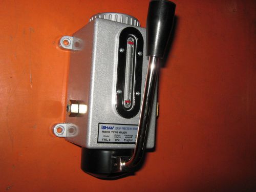 Manual Machine Lubricator 15 oz Metal Tank / .3 oz Output ISHAN &#034;NEW&#034;