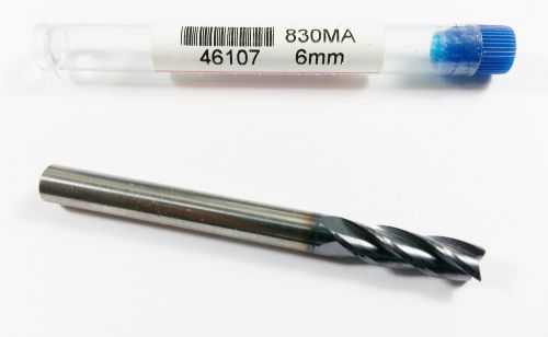 6mm GARR Carbide 46107 TIALN  4 Flute End Mill (M232)