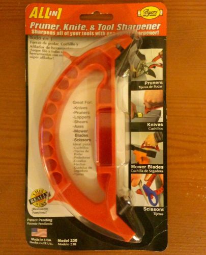 Byers&#039; all-in-1 pruner, knife &amp; tool sharpener for sale