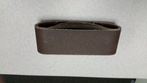 4 x 24  120 Grit  Abrasive  Belt  A/O