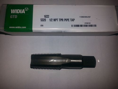 NEW Widia 16222 1/2&#034; NPT TPR PIPE TAP