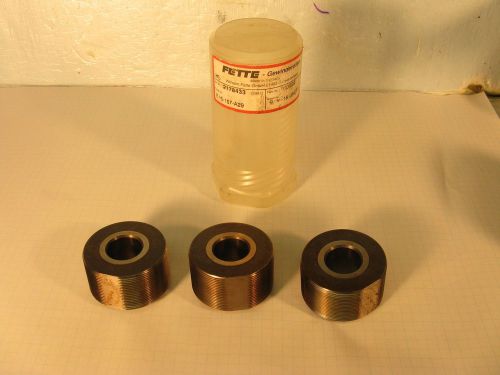 FETTE Thread Rollers 9/16-18 UNJF Used  Loc: F 3