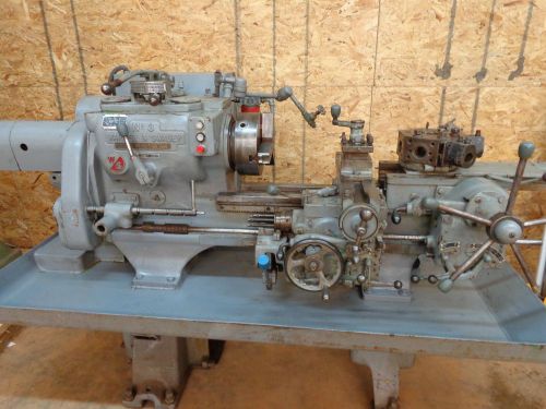 WARNER &amp; SWASEY #3 TURRET LATHE M1200