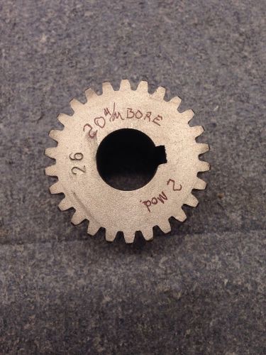 Lathe Change Gears ..26 Teeth, 20 m/m bore, 2 Module