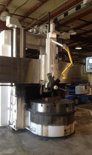 USED 60” GRAY CNC VERTICAL TURRET LATHE C-4249