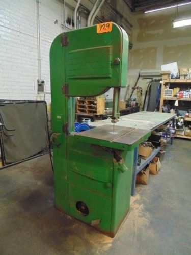 Delta Milwaukee Model 20 vertical bandsaw band saw HVAC sheet metal machine