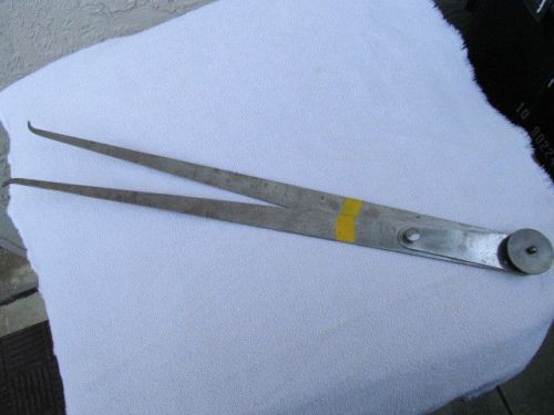 Vintage L.S. Starrett 25 Inch Lock Joint Transfer Type Calipers ( Nice )