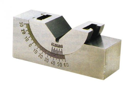 Precision 0-60 degree adj angle block 3x1-1/4x7/8 for sale