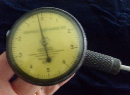 Vintage Federal Products Corp - Dial Indicator Model C21 .0001&#034; RANGE DIV NR