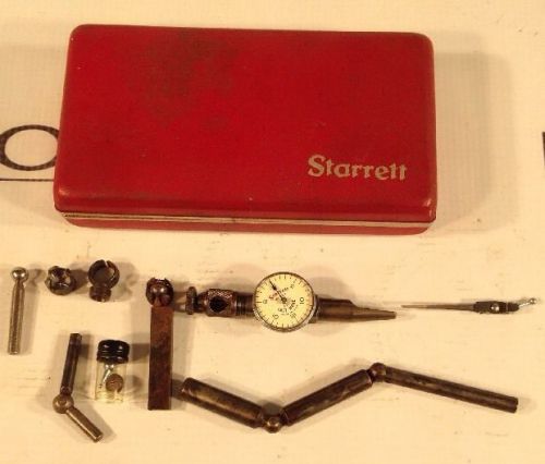 STARRETT  LAST  WORD  UNIVERSAL TEST DIAL INDICATOR   SET  711-F