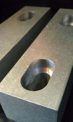 6inch Quick Change Aluminum Soft Vise Jaws CNC, HAAS, FADAL, MORI, KURT,