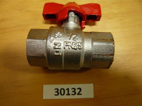 STAINLESS STEEL BALL VALVE, QUARTER TURN, DN 15, G1/2, PN25