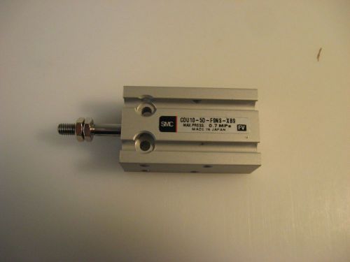 Smc free mount double acting cylinder, cdu10-5d-f9ns-x89, dns 2-39-60318, new for sale