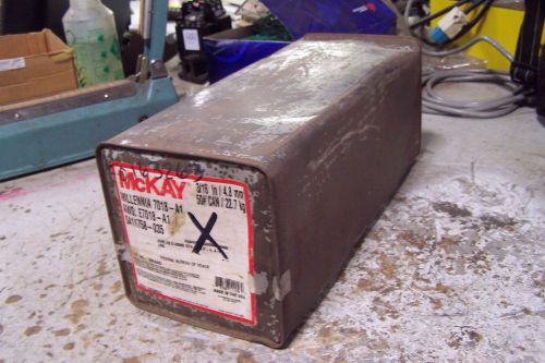 NEW MCKAY E7018-A1 WELDING ELECTRODES 3/16&#034;-4.8MM IRON POWDER LOW HYDROGEN